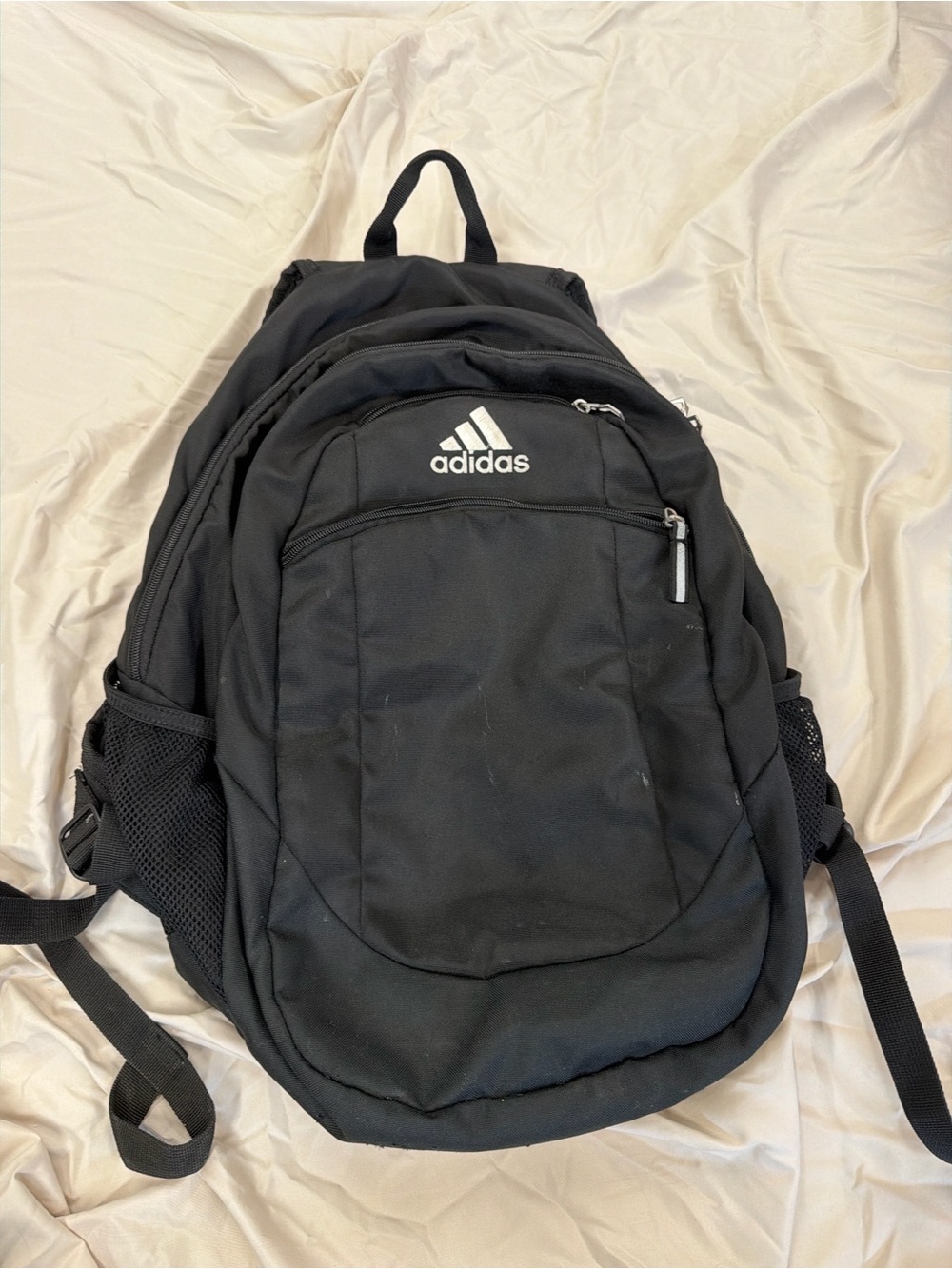 adidas Black Men's Backpack with Logo